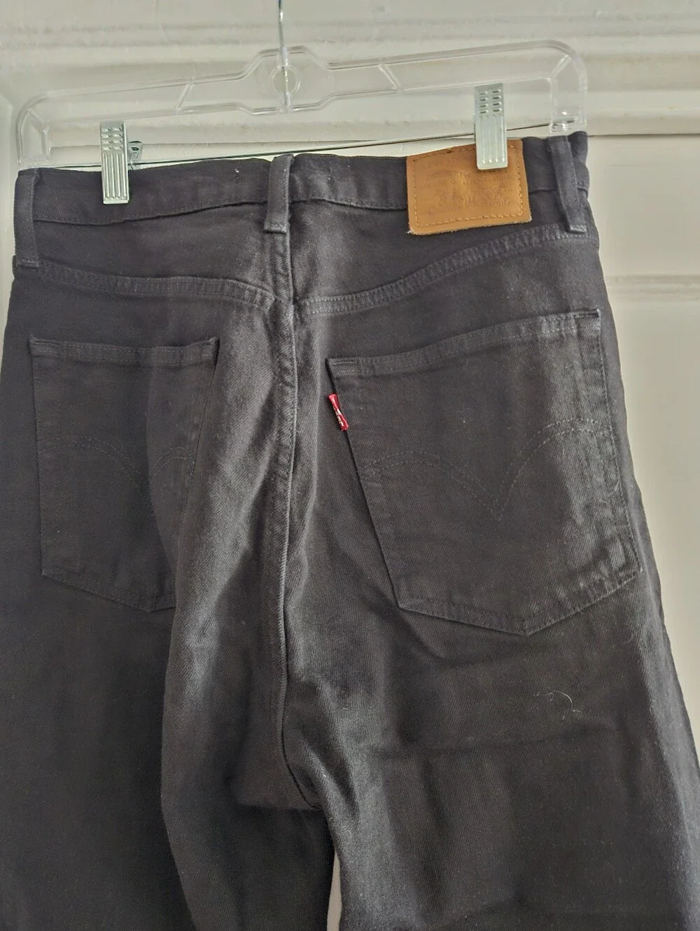Levi's Ribcage Straight Ankle W26xL29 Black